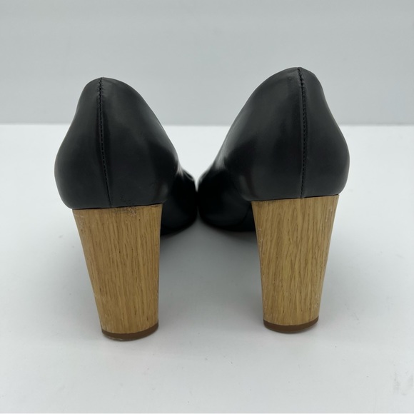 Yves Saint Laurent Wood Block Heels - Picture 8 of 10